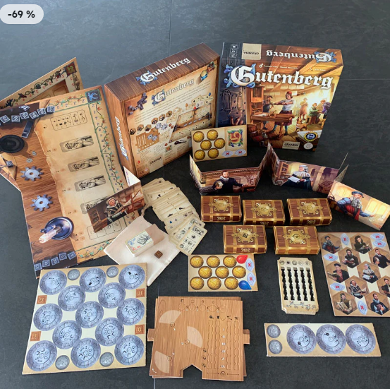 Juego de mesa Gutenberg