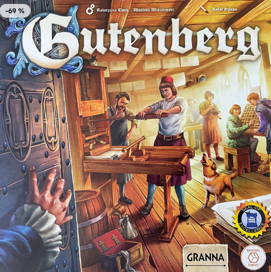 Juego de mesa Gutenberg
