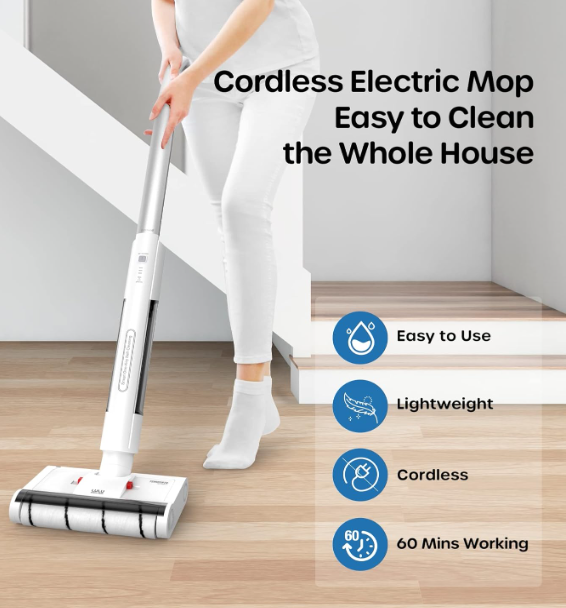 Lote 3 TENWORTH Fregona Eléctrica sin Cable