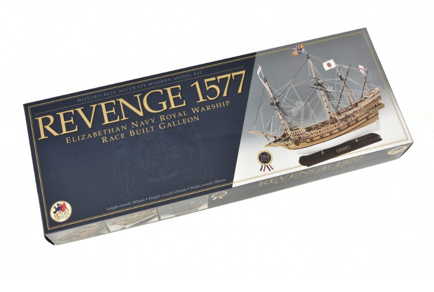 HMS Revenge Ship Model - Scale 1:64 -
