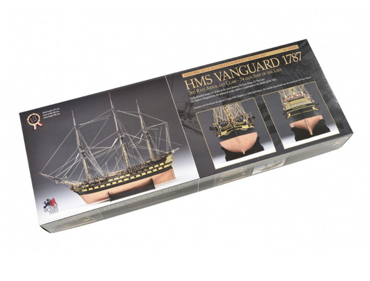 Maquette du navire HMS Vanguard - Échelle 1:72 -