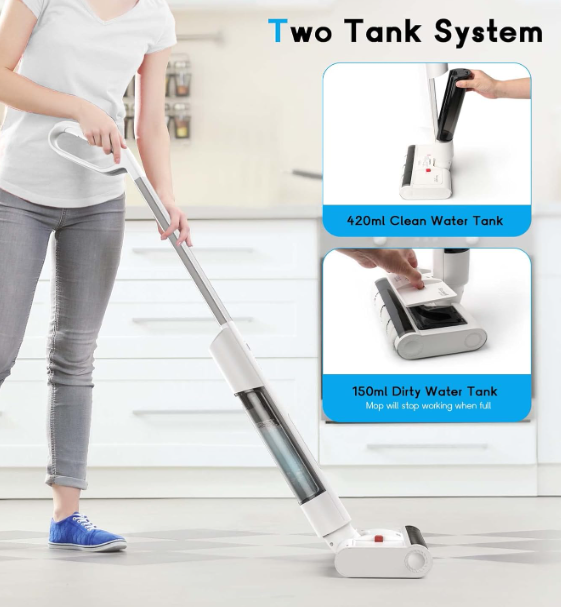 Lote 3 TENWORTH Fregona Eléctrica sin Cable