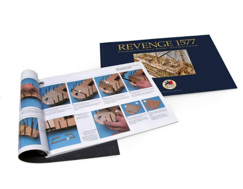 HMS Revenge Ship Model - Scale 1:64 -