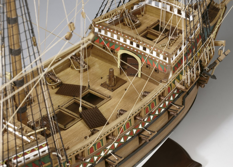 HMS Revenge Ship Model - Scale 1:64 -
