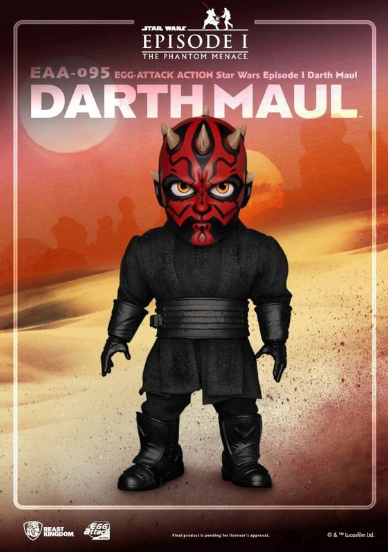 Beast Kingdom EAA-095 Egg Attack Darth Maul Figure 16 cm