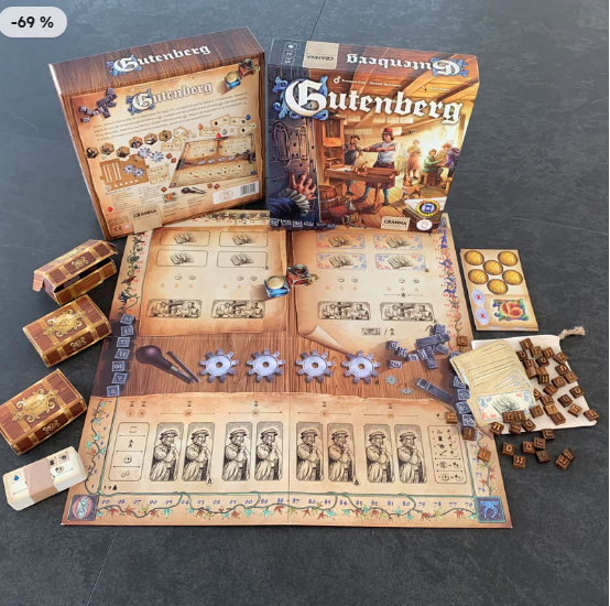 Juego de mesa Gutenberg