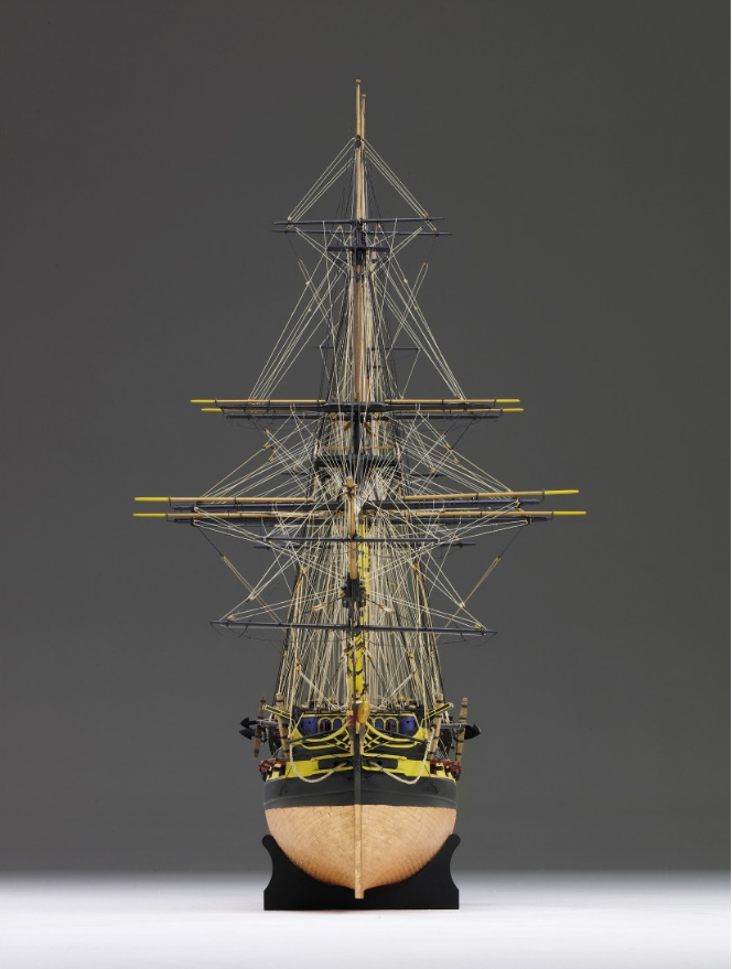 Maquette du navire HMS Vanguard - Échelle 1:72 -