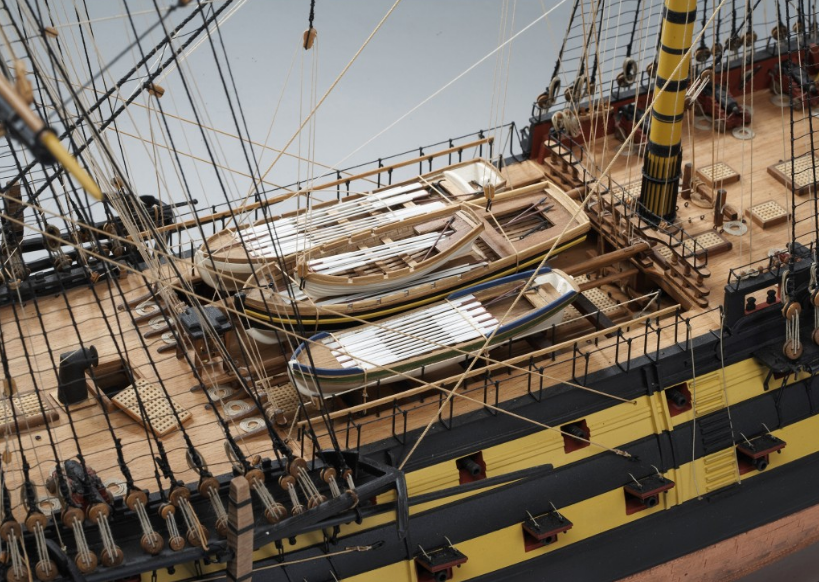 Maquette du navire HMS Vanguard - Échelle 1:72 -