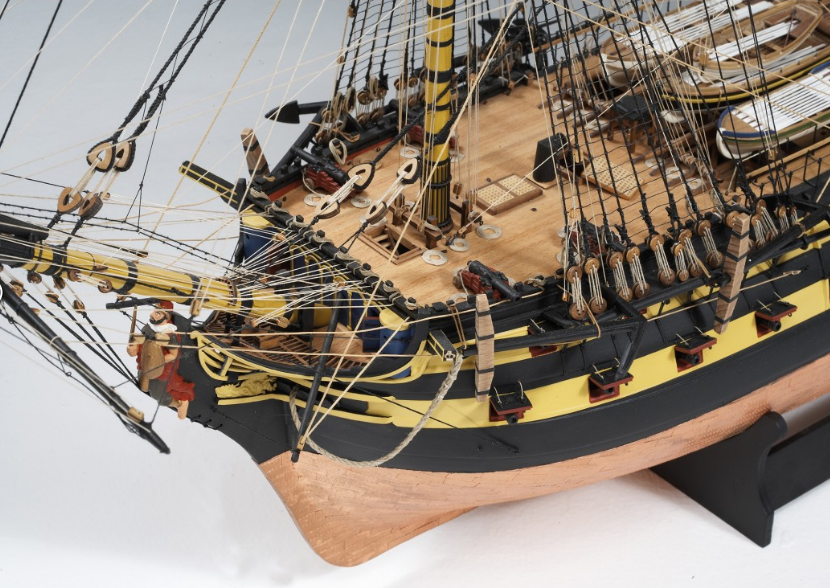 Maquette du navire HMS Vanguard - Échelle 1:72 -