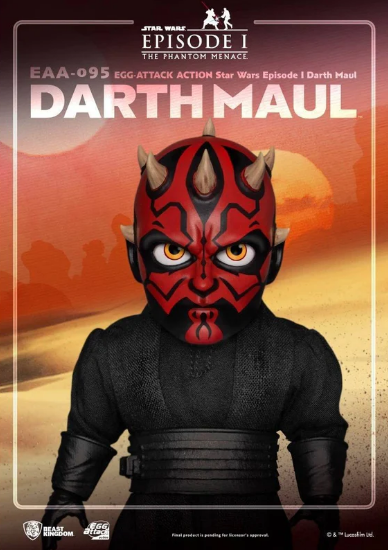 Beast Kingdom EAA-095 Egg Attack Darth Maul Figure 16 cm