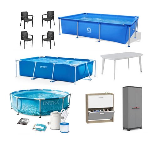 Lote de 8 productos de Jardín