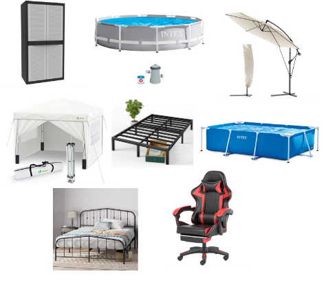 Lote de Piscina y Jardín (8 productos)